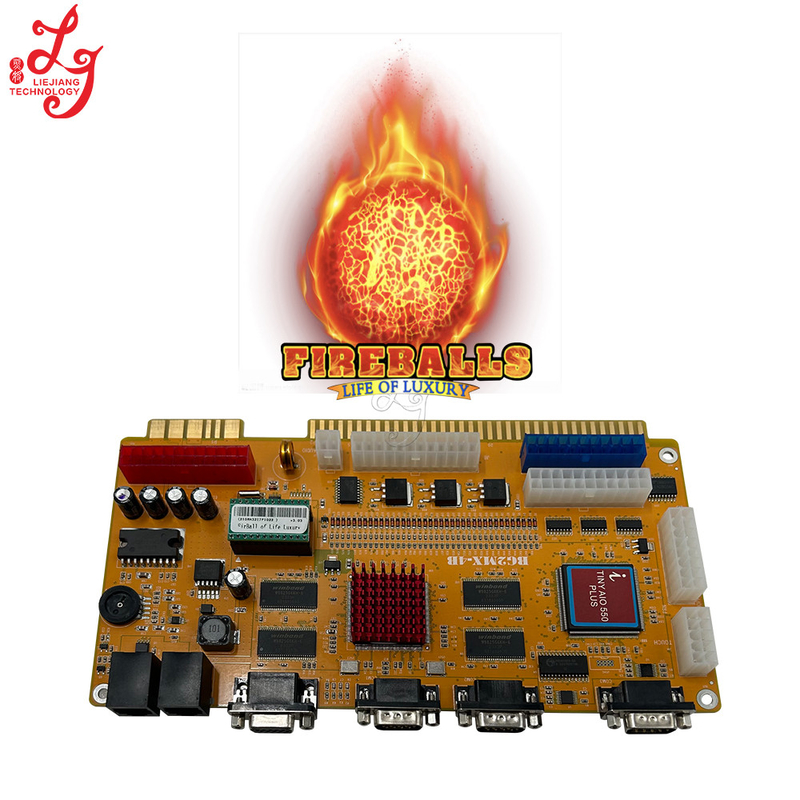 Fireballs Boards Life Of Luxury Gaming PCB Boards Slot Games Machines For Sale