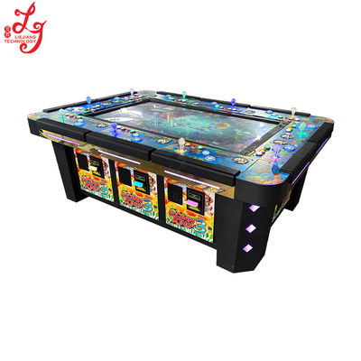 10 Players Fish Table Skilled Game Machines Metal Box Cabinet For Sale