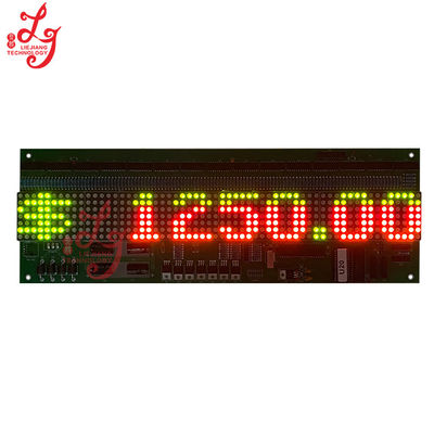 Factory Low Price Jackpot Display LED Progressive Display for POG Pot O Gold Fox340 For Sale