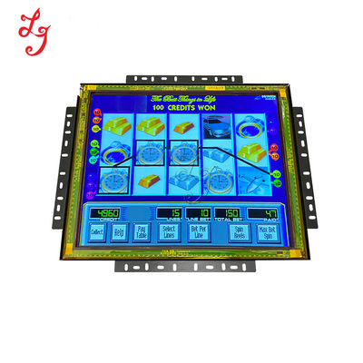 贅沢なLOLのゲーム・マシンの19のインチ3Mのタッチ画面のモニターの生命